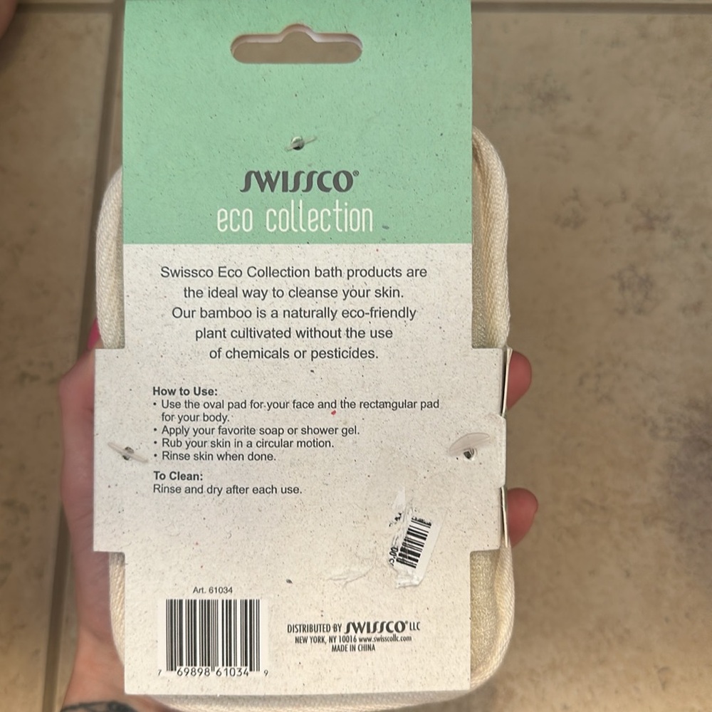 Swissco Face & Body Sponge Duo - Picture 2 of 2